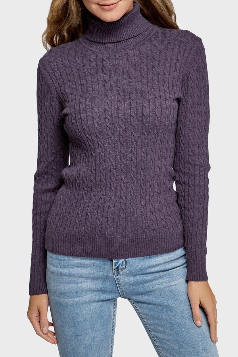 Женский фиолетовый гольф Oodji 74410104-2B/49296/8800M, Женский фиолетовый гольф Oodji S 74410104-2B/49296/8800M
Женский фиолетовый гольф Oodji 74410104-2B/49296/8800M, Женский фиолетовый гольф Oodji S 74410104-2B/49296/8800M