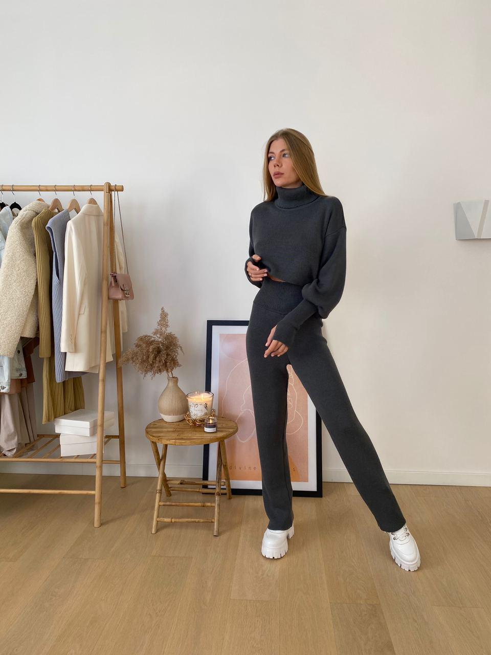 Костюм Causetume Из кашемира Графитовый XS 
Костюм Causetume Из кашемира Графитовый XS