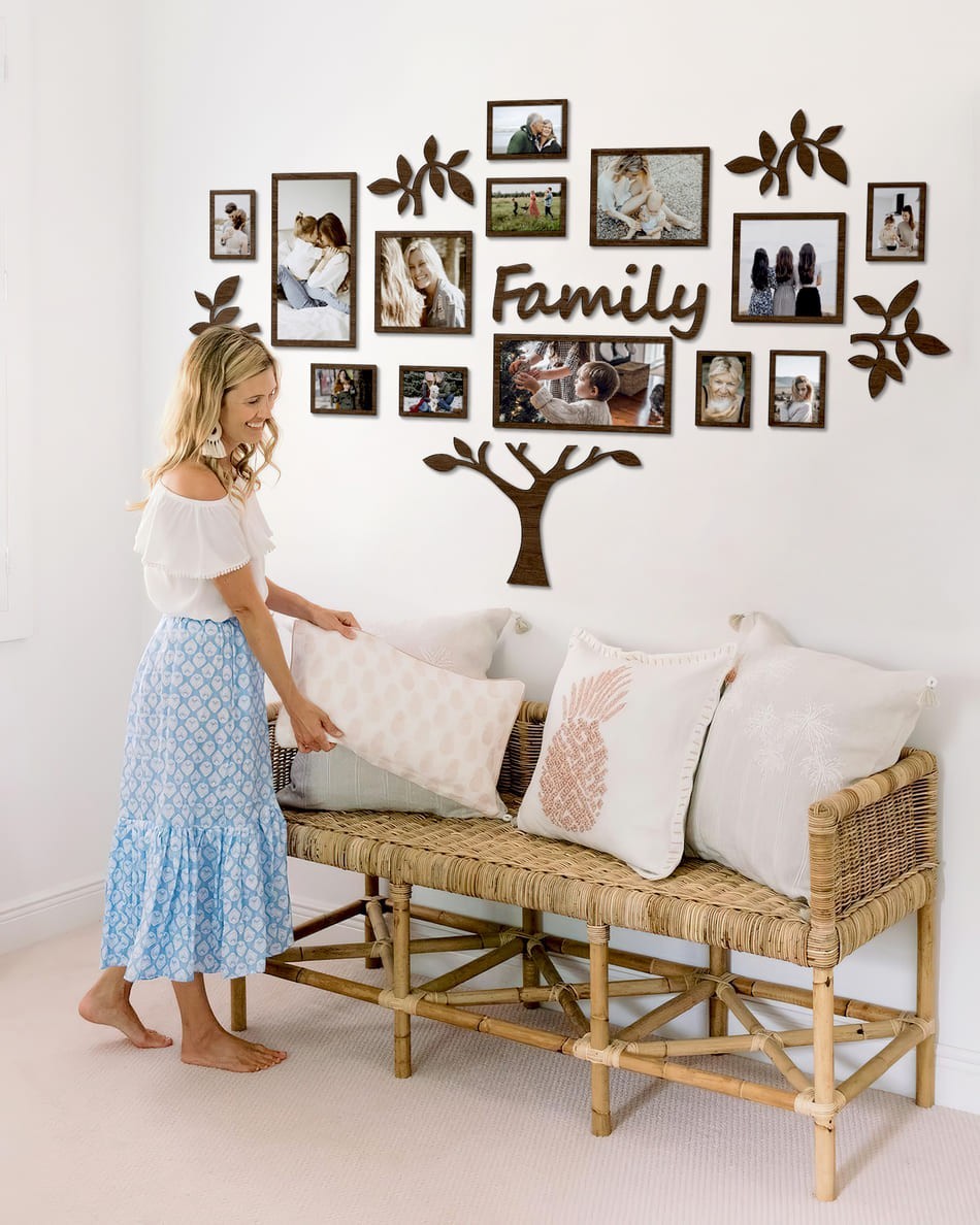Семейное дерево для фотографий 13 рамок LikeWood Family L 182 × 115 см Темный орех
Семейное дерево для фотографий 13 рамок LikeWood Family L 182 × 115 см Темный орех