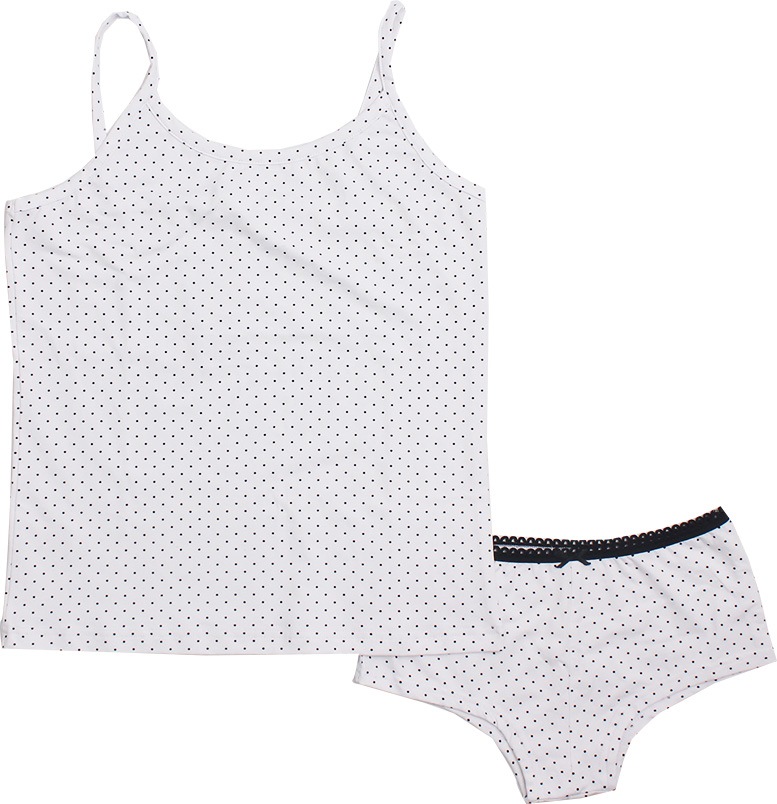 Піжама для дівчат Валері-Текс 1297-99-240-027-02 146 см Білий 
Піжама для дівчат Валері-Текс 1297-99-240-027-02 146 см Білий