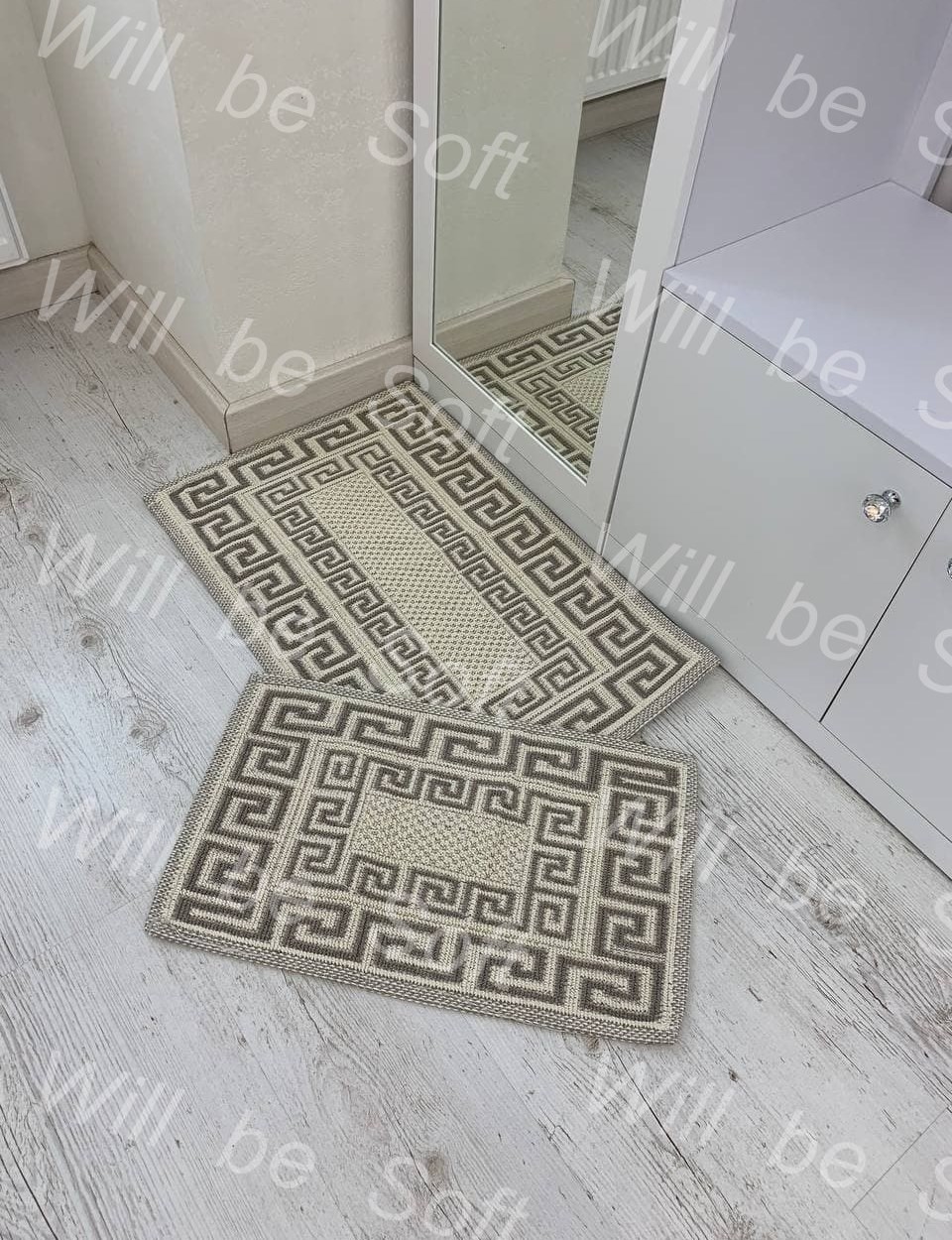 Комплект ковриков для ванной комнаты Lavanta Home 50х80 и 60х40 см Бежево Коричневый 836
Комплект ковриков для ванной комнаты Lavanta Home 50х80 и 60х40 см Бежево Коричневый 836