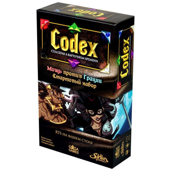 Настольная игра GaGa Games Кодекс Codex: Стартовый набор (Codex: Card-Time Strategy) ( GG084 )
Настольная игра GaGa Games Кодекс Codex: Стартовый набор (Codex: Card-Time Strategy) ( GG084 )