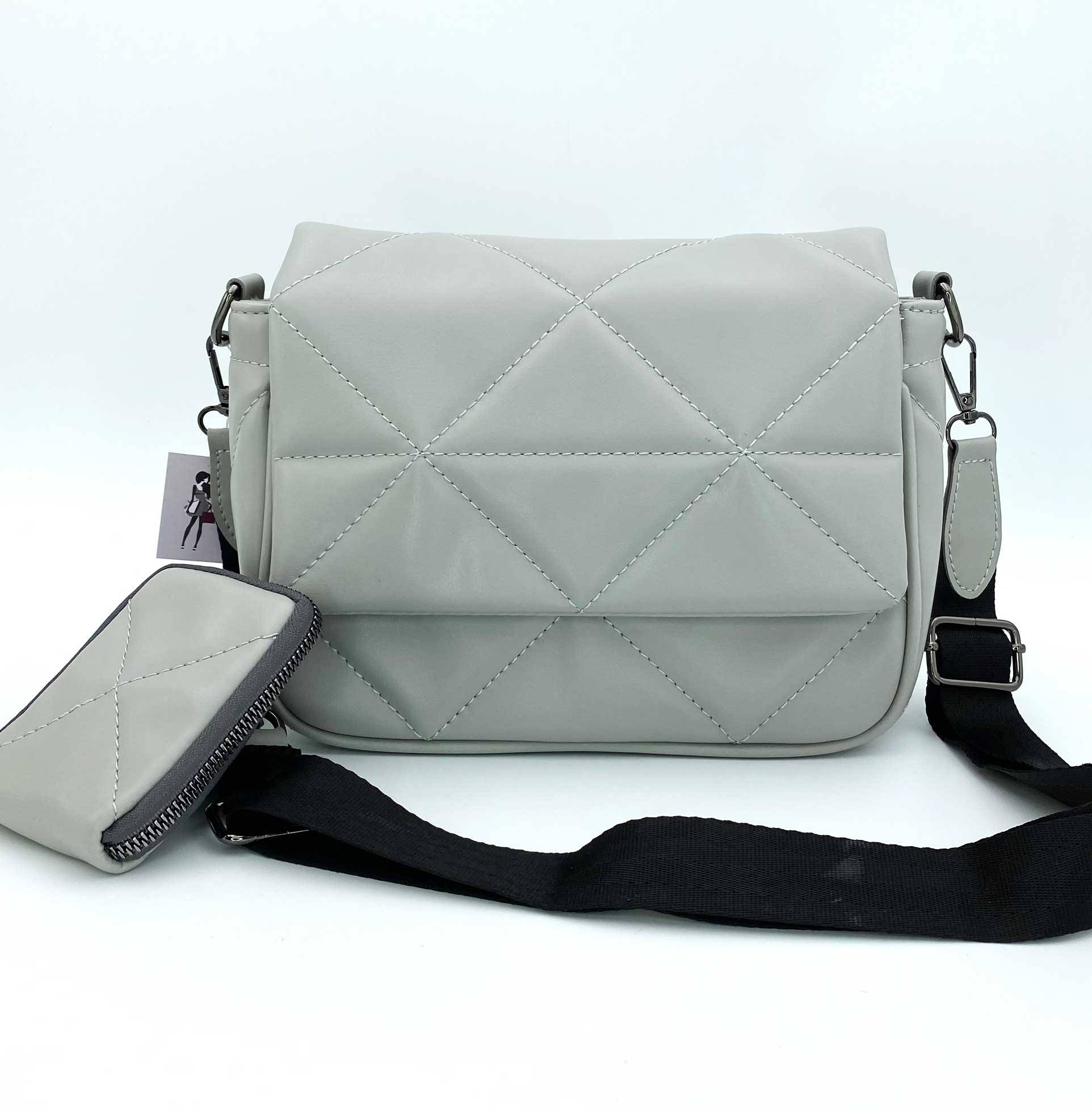 Женская сумка Welassie Кейт серая
Женская сумка Welassie Кейт серая