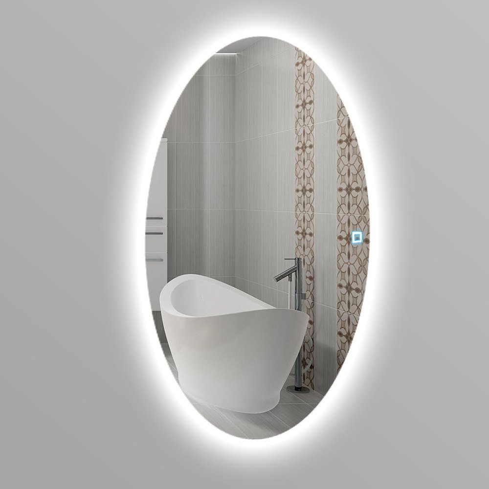 Зеркало в ванную SmartWorld Mila серия Smart с контурной подсветкой овальное 80x60x3см. (Mila-60x80x3)
Зеркало в ванную SmartWorld Mila серия Smart с контурной подсветкой овальное 80x60x3см. (Mila-60x80x3)
