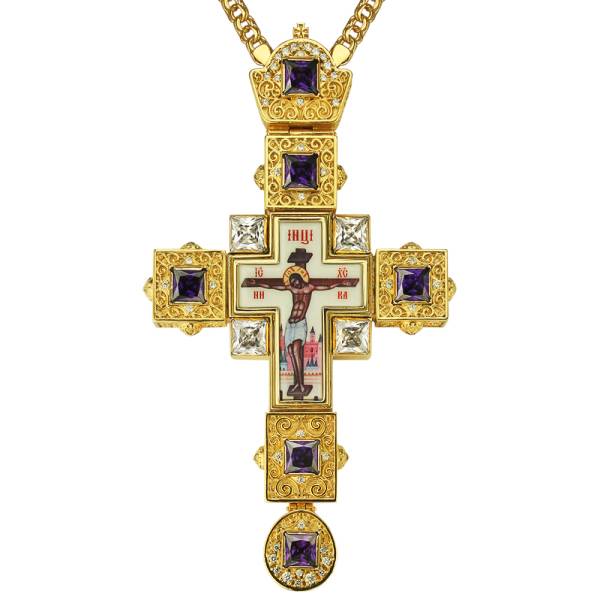 Крест для священника с цепью позолоченный Фамильные Драгоценности арт. 2.10.0155лп-2^1лп
Крест для священника с цепью позолоченный Фамильные Драгоценности арт. 2.10.0155лп-2^1лп