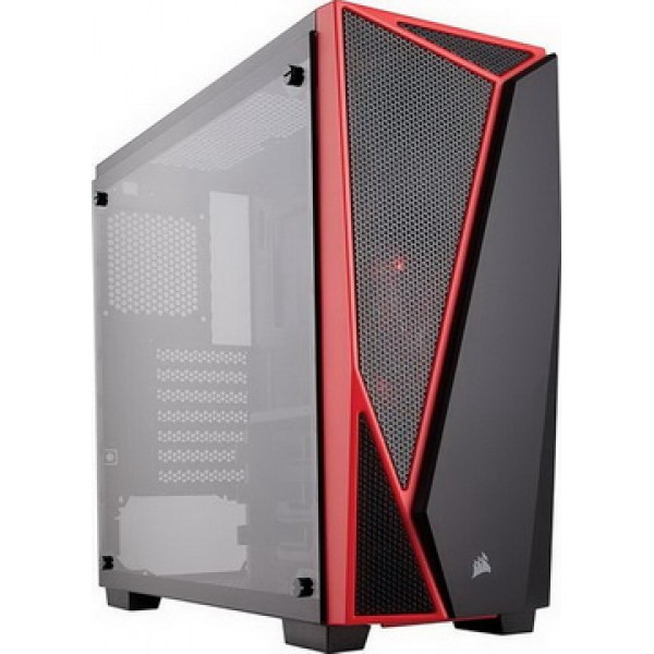 Корпус Corsair Carbide SPEC-04 Tempered Glass Black/Red (CC-9011117-WW) без БП
Корпус Corsair Carbide SPEC-04 Tempered Glass Black/Red (CC-9011117-WW) без БП