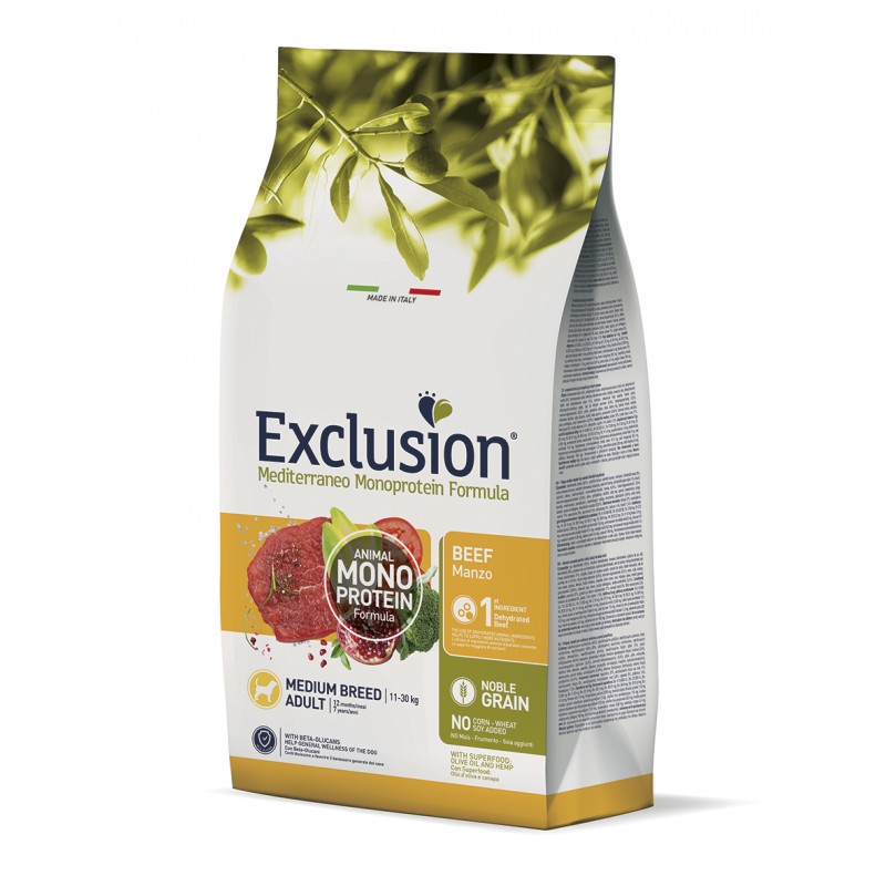 Exclusion Adult Beef Medium Breed корм для взрослых собак средних пород с говядиной 3 кг
Exclusion Adult Beef Medium Breed корм для взрослых собак средних пород с говядиной 3 кг