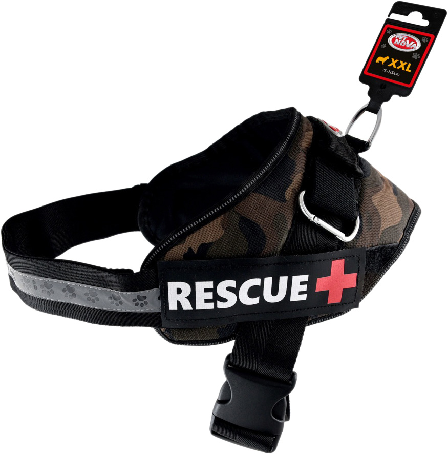 Шлея усиленная Pet Nova Rescue+ XXL 75-100 см Камуфляжная (HA-RESCUE-CAMUFLAGE-XXL) (5903031442373)
Шлея усиленная Pet Nova Rescue+ XXL 75-100 см Камуфляжная (HA-RESCUE-CAMUFLAGE-XXL) (5903031442373)