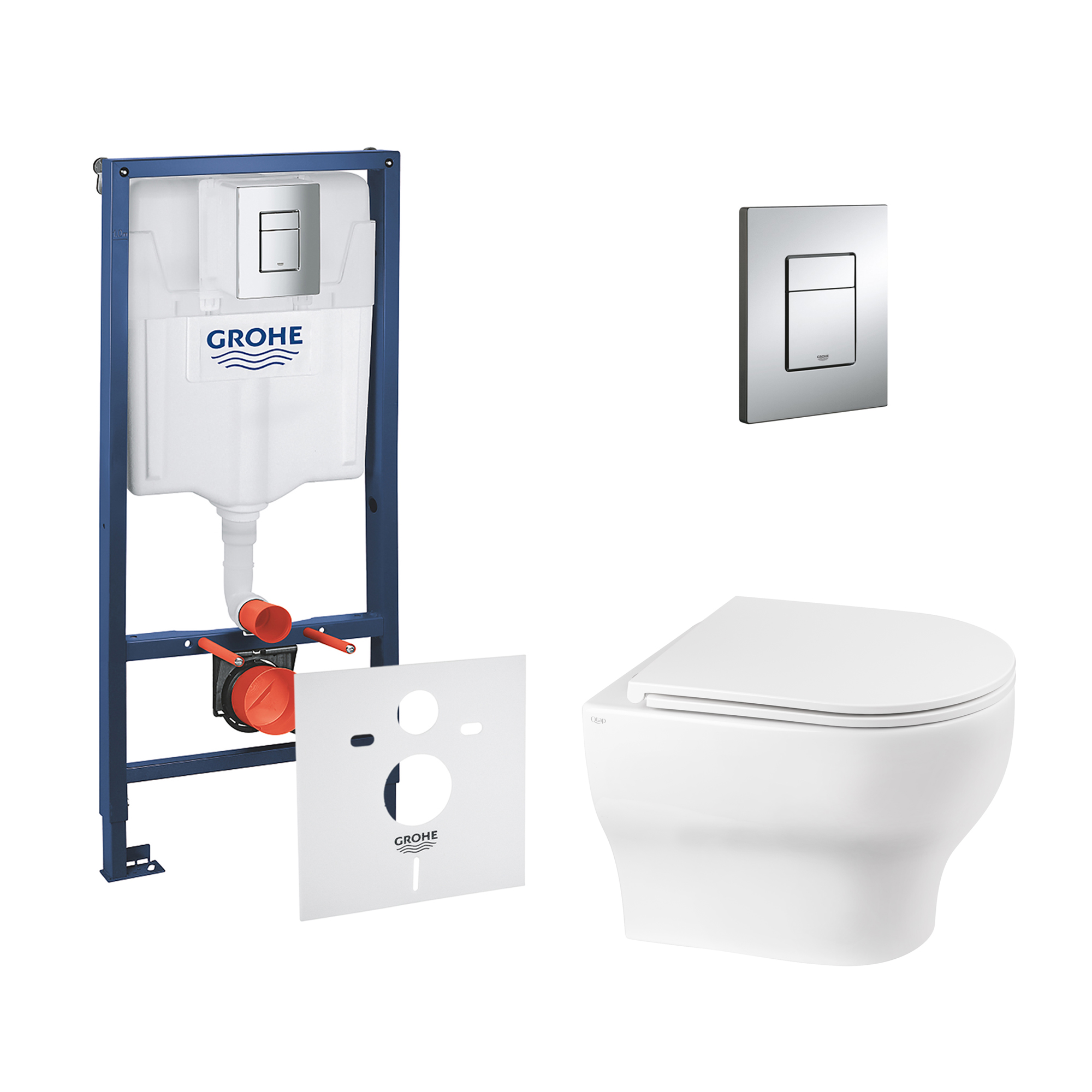 Набор инсталляция 4 в 1 Grohe Rapid SL 38772001 + унитаз с сиденьем Qtap Aries QT0333063ERW
Набор инсталляция 4 в 1 Grohe Rapid SL 38772001 + унитаз с сиденьем Qtap Aries QT0333063ERW