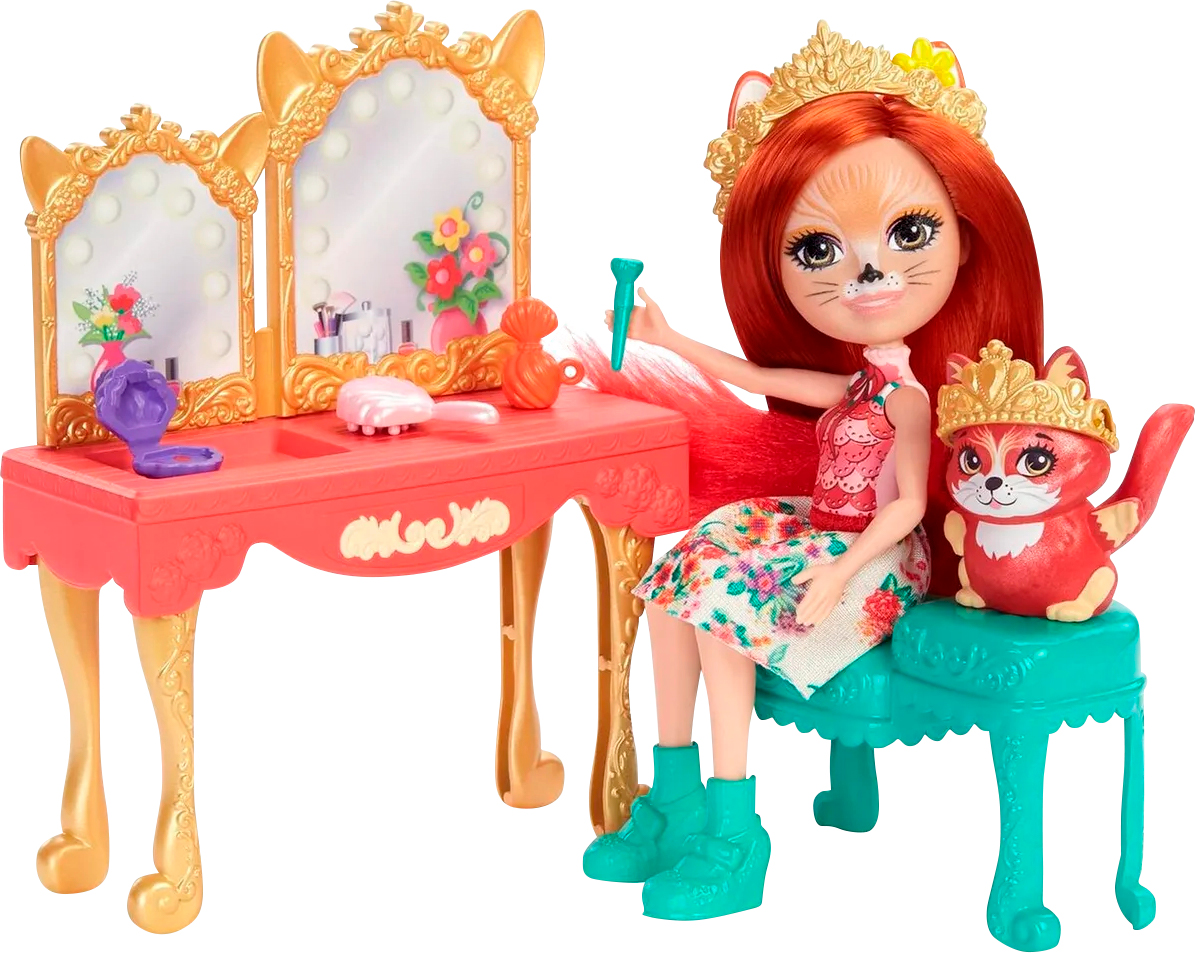 Игровой набор Enchantimals Королевичи Викторианский туалетный столик (GYJ05)
Игровой набор Enchantimals Королевичи Викторианский туалетный столик (GYJ05)