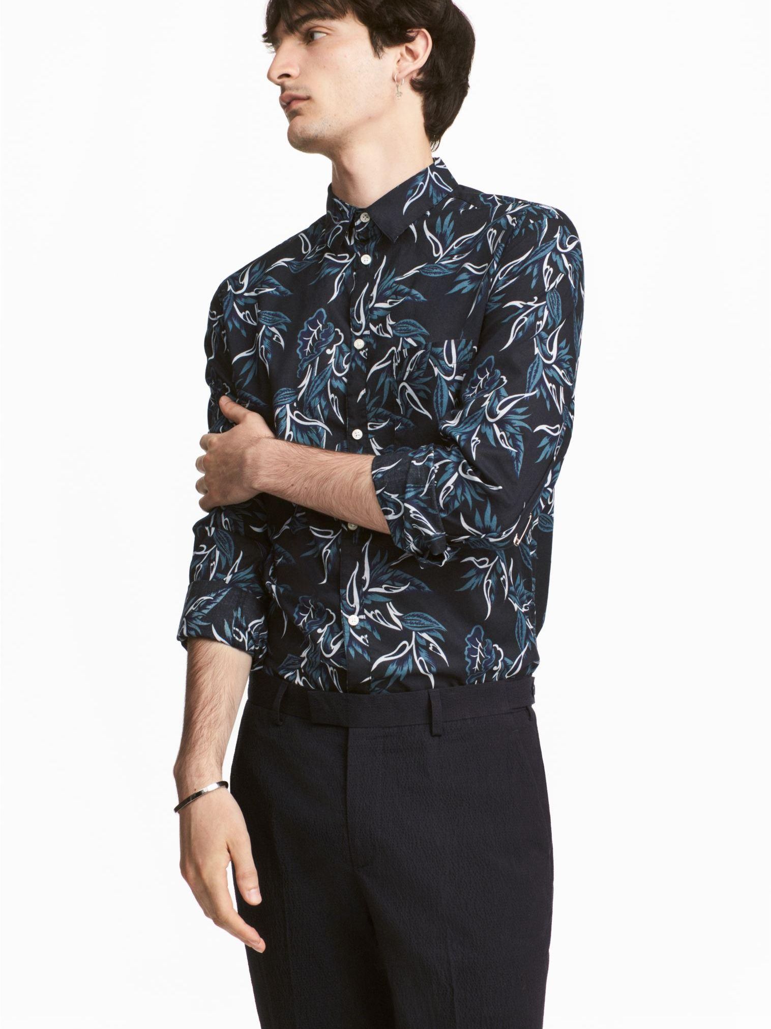 Рубашка H&M XAZ279703NZHI Темно-синяя в узоры, Рубашка H&M XAZ279703NZHI L Темно-синяя в узоры
Рубашка H&M XAZ279703NZHI Темно-синяя в узоры, Рубашка H&M XAZ279703NZHI L Темно-синяя в узоры