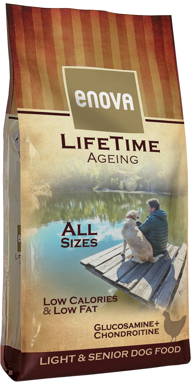 Сухой корм Enova LifeTime Ageing для собак всех пород старше 7 лет, малоактивных или с избыточным весом 12 кг
Сухой корм Enova LifeTime Ageing для собак всех пород старше 7 лет, малоактивных или с избыточным весом 12 кг