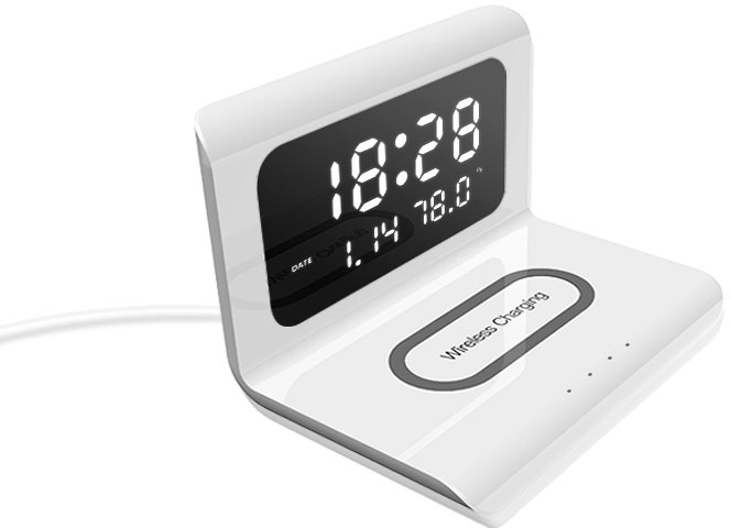 Беспроводное зарядное устройство Ailink Alarm Clock Gen2 Wireless Charger 4 в 1 Белое (AI-ClockGen2wh)
Беспроводное зарядное устройство Ailink Alarm Clock Gen2 Wireless Charger 4 в 1 Белое (AI-ClockGen2wh)