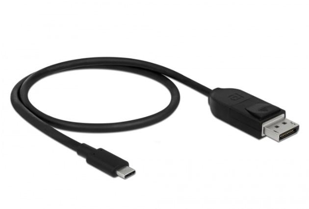 Кабель монітора-сигнальний USB Type-C-DisplayPort M/M 0.5m,(DP-alt-Mode) v1.4 8K@60Hz H (70.08.5811) Delock
Кабель монітора-сигнальний USB Type-C-DisplayPort M/M 0.5m,(DP-alt-Mode) v1.4 8K@60Hz H (70.08.5811) Delock