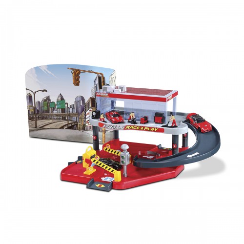 Игровой набор Bburago ГАРАЖ FERRARI (2 уровня, 1 машинка 1:43) (18-31231)
Игровой набор Bburago ГАРАЖ FERRARI (2 уровня, 1 машинка 1:43) (18-31231)
