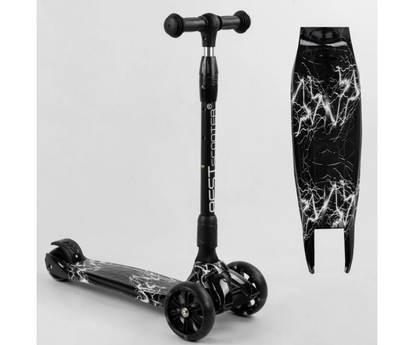 Трехколесный самокат Best Scooter Smart, усиленный, с широкими светящимися колесами, 11505, Черный
Трехколесный самокат Best Scooter Smart, усиленный, с широкими светящимися колесами, 11505, Черный