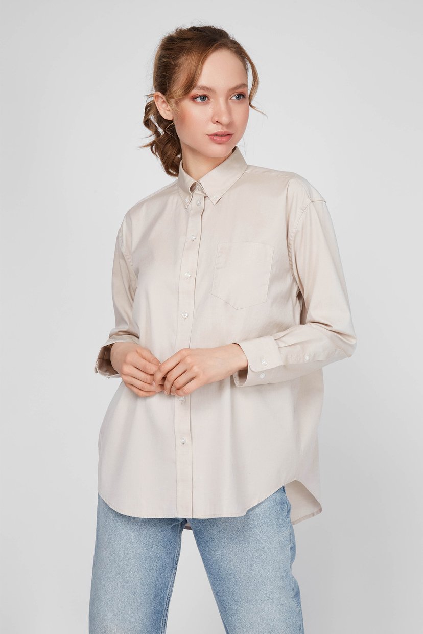 Женская бежевая рубашка PINPOINT OXFORD RELAXED Gant 4300030, Женская бежевая рубашка PINPOINT OXFORD RELAXED Gant 34 4300030
Женская бежевая рубашка PINPOINT OXFORD RELAXED Gant 4300030, Женская бежевая рубашка PINPOINT OXFORD RELAXED Gant 34 4300030