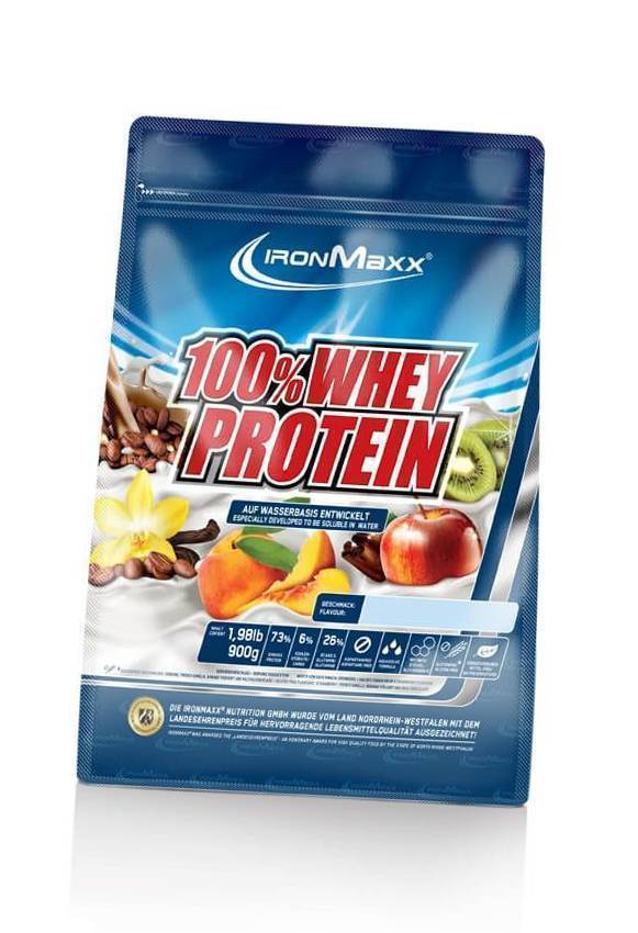Сывороточный протеин, 100% Whey Protein, IronMaxx 900г пакет Белый шоколад с клубникой (29083009)
Сывороточный протеин, 100% Whey Protein, IronMaxx 900г пакет Белый шоколад с клубникой (29083009)