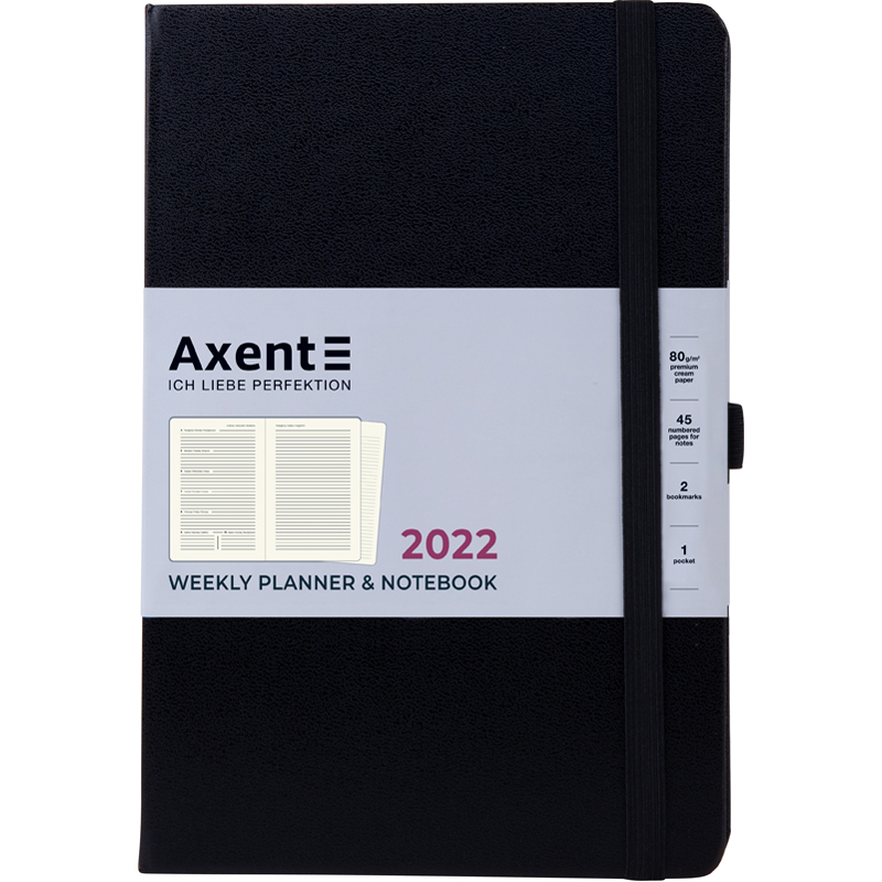 Еженедельник датированный Axent Prime Strong 2022 А5 96 листов черный (8507-22-01-A)
Еженедельник датированный Axent Prime Strong 2022 А5 96 листов черный (8507-22-01-A)