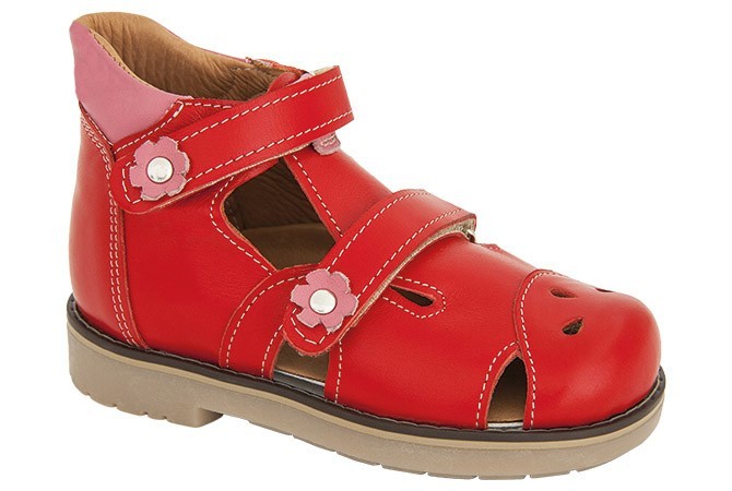 Босоножки ортопедические Ортотоп 72/1д 24 красный (2472/1к) 
Босоножки ортопедические Ортотоп 72/1д 24 красный (2472/1к)
