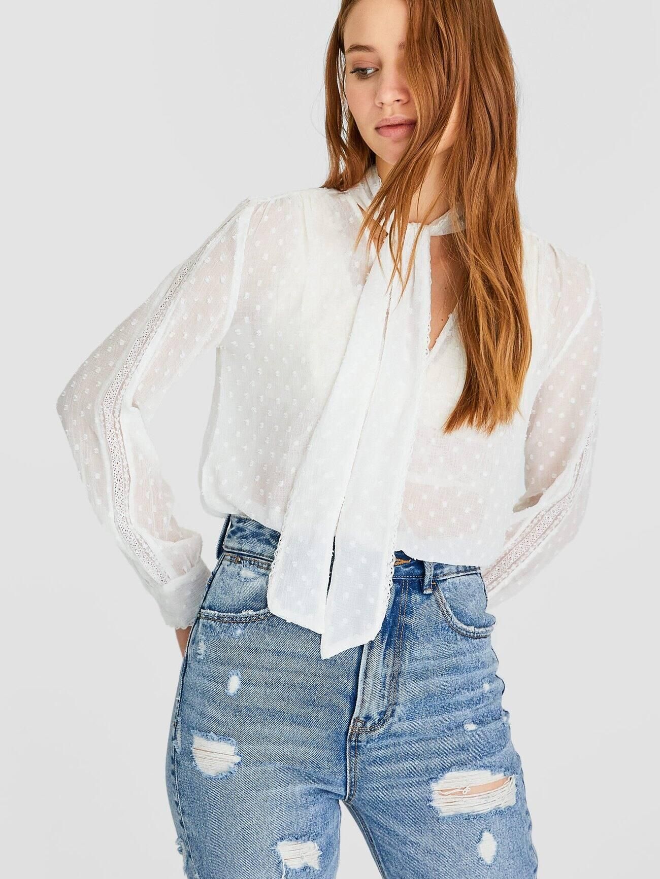 Блузка Stradivarius XAZ231264DMMS Белая, Блузка Stradivarius XAZ231264DMMS S Белая
Блузка Stradivarius XAZ231264DMMS Белая, Блузка Stradivarius XAZ231264DMMS S Белая