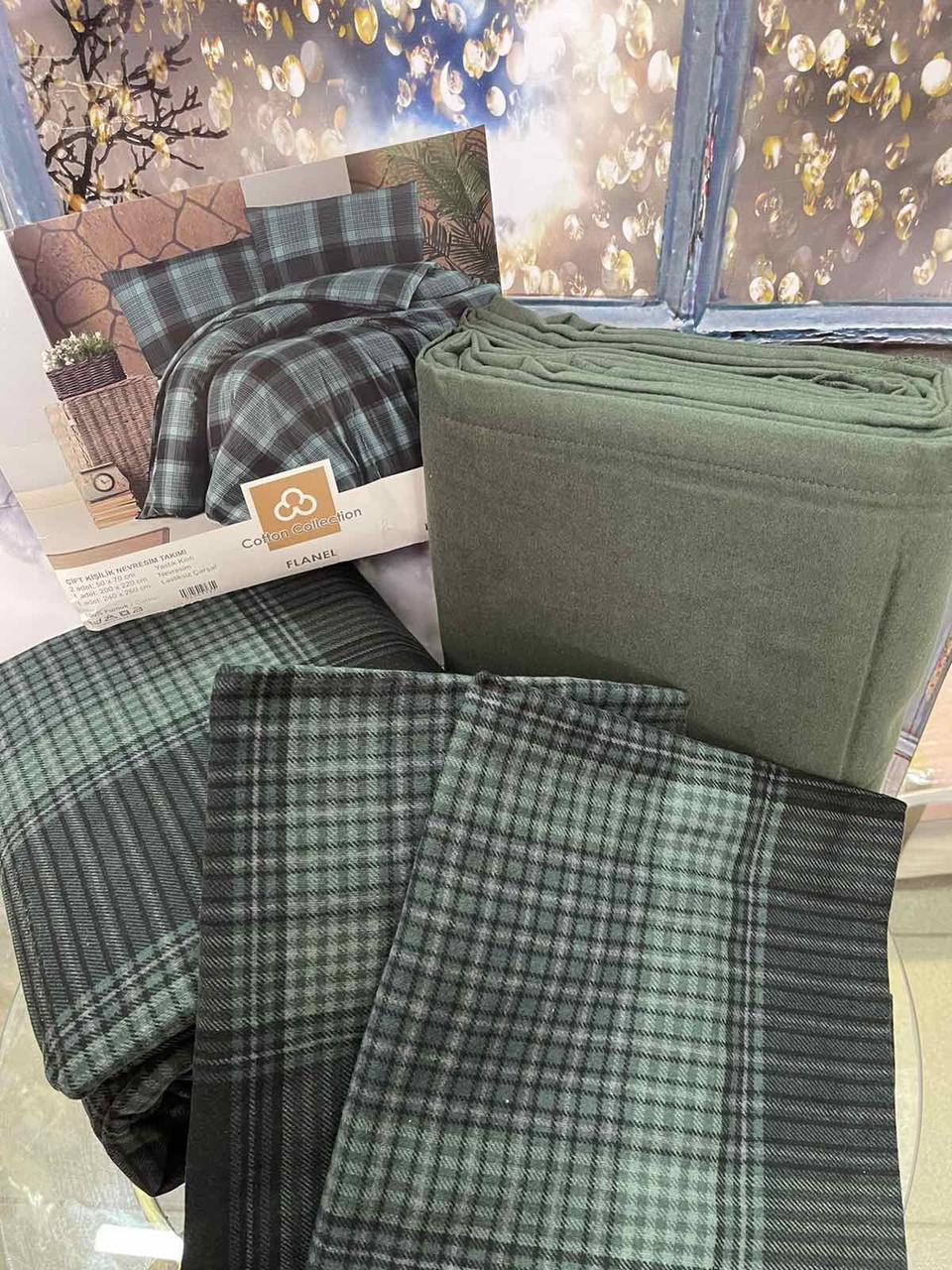 Набор постельного белья Cotton Collection из фланели Евро размер с рисунком Green
Набор постельного белья Cotton Collection из фланели Евро размер с рисунком Green