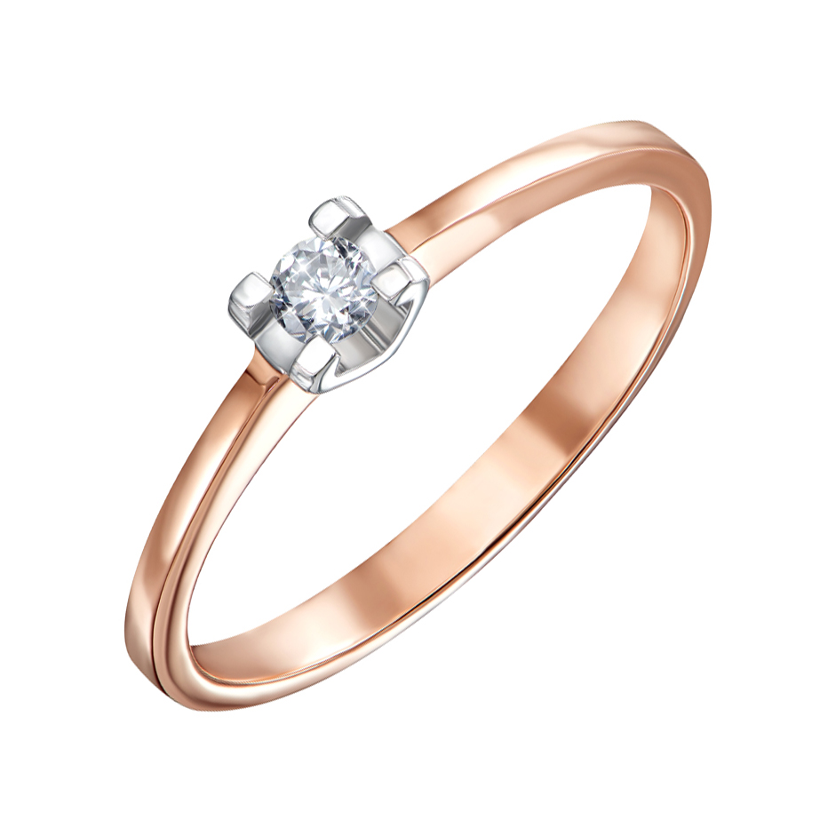 Кольцо в красном и белом золоте с бриллиантом 000104145 16.5 размера
Кольцо в красном и белом золоте с бриллиантом 000104145 16.5 размера