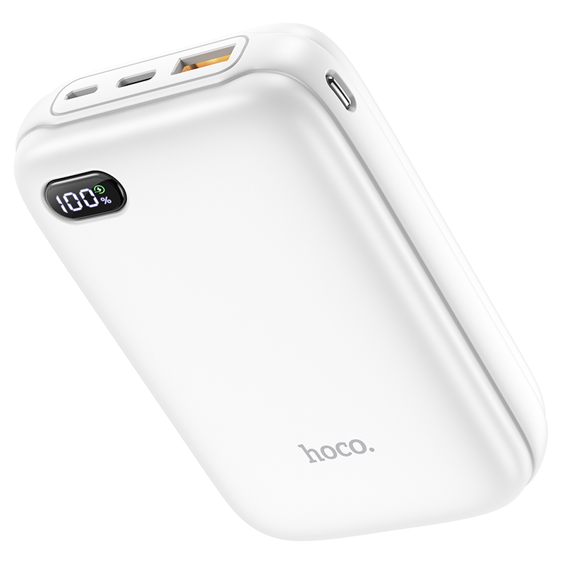 Повербанк с быстрой зарядкой PD/QC3.0 HOCO Galax Display Q2 20000mAh |1USB/1Type-C, 20W PD/QC3.0, 5A| Белый
Повербанк с быстрой зарядкой PD/QC3.0 HOCO Galax Display Q2 20000mAh |1USB/1Type-C, 20W PD/QC3.0, 5A| Белый