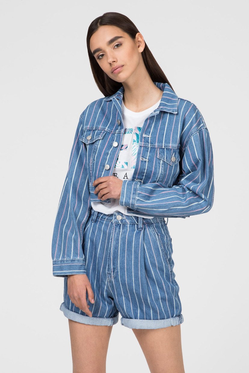 Женская синяя джинсовая куртка FERN Pepe Jeans PL401663, Женская синяя джинсовая куртка FERN Pepe Jeans L PL401663
Женская синяя джинсовая куртка FERN Pepe Jeans PL401663, Женская синяя джинсовая куртка FERN Pepe Jeans L PL401663