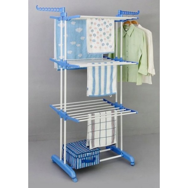 Многоярусная сушилка для белья, вещей, одежды Garment rack with wheels складная, компактная, легкая удобная для сушки и проветривания сладная
Многоярусная сушилка для белья, вещей, одежды Garment rack with wheels складная, компактная, легкая удобная для сушки и проветривания сладная