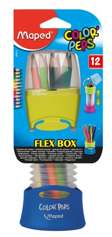 Карандаши цветные Maped COLOR PEPS Flex Box 12 цветов + раздвижной пенал (MP.683212)
Карандаши цветные Maped COLOR PEPS Flex Box 12 цветов + раздвижной пенал (MP.683212)