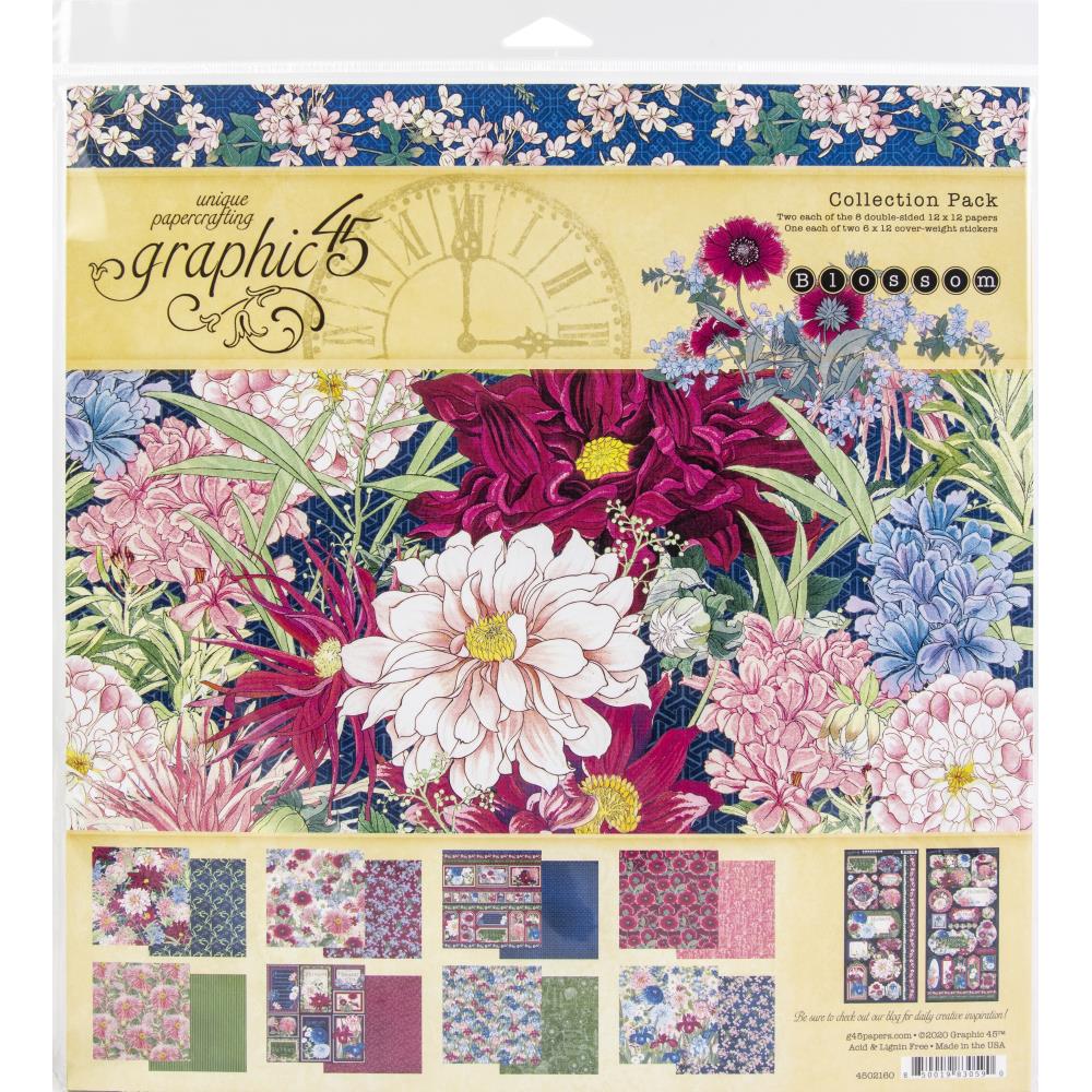 Набор бумаги Graphic 45 для скрапбукинга Graphic 45 Blossom, 16 листов + наклейки, 30х30см, артикул G4502160
Набор бумаги Graphic 45 для скрапбукинга Graphic 45 Blossom, 16 листов + наклейки, 30х30см, артикул G4502160