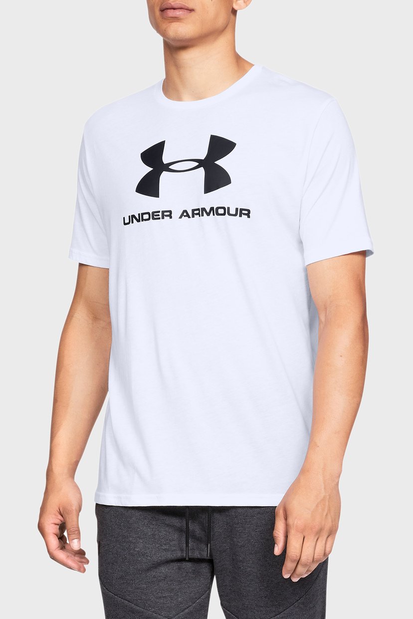 Мужская белая футболка с принтом SPORTSTYLE LOGO SS Under Armour 1329590-100, Мужская белая футболка с принтом SPORTSTYLE LOGO SS Under Armour L 1329590-100
Мужская белая футболка с принтом SPORTSTYLE LOGO SS Under Armour 1329590-100, Мужская белая футболка с принтом SPORTSTYLE LOGO SS Under Armour L 1329590-100