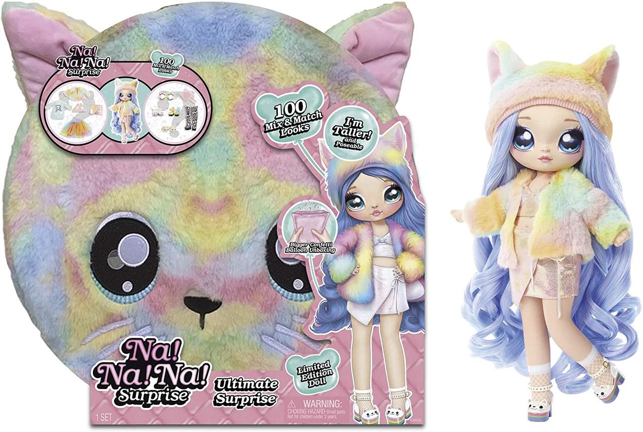 На на на Огромный Сюрприз Радужная Кошечка Na Na Na Surprise Ultimate Surprise Rainbow Kitty
На на на Огромный Сюрприз Радужная Кошечка Na Na Na Surprise Ultimate Surprise Rainbow Kitty