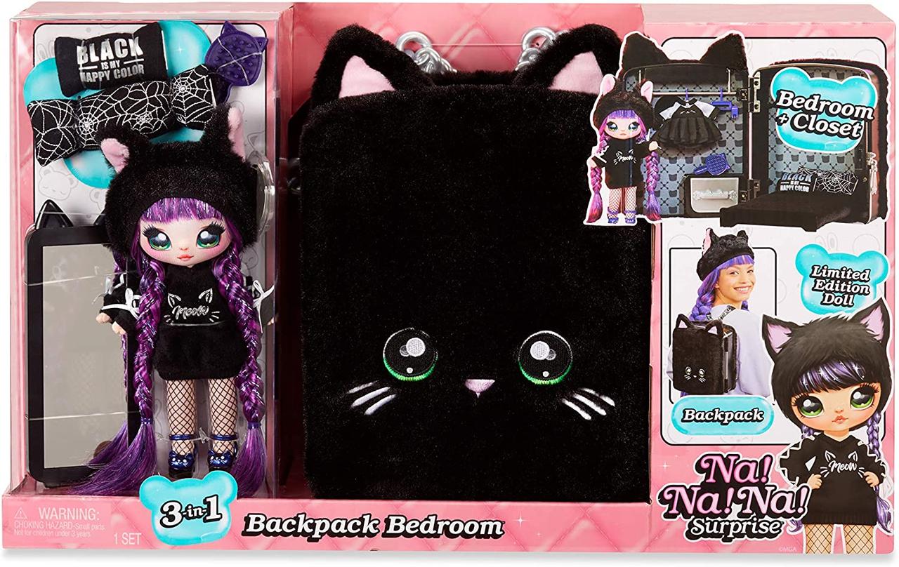 На На На Сюрприз Рюкзак 3 в 1 Игровой набор для спальни Na Na Na Surprise 3-in-1 Backpack Bedroom Playset
На На На Сюрприз Рюкзак 3 в 1 Игровой набор для спальни Na Na Na Surprise 3-in-1 Backpack Bedroom Playset