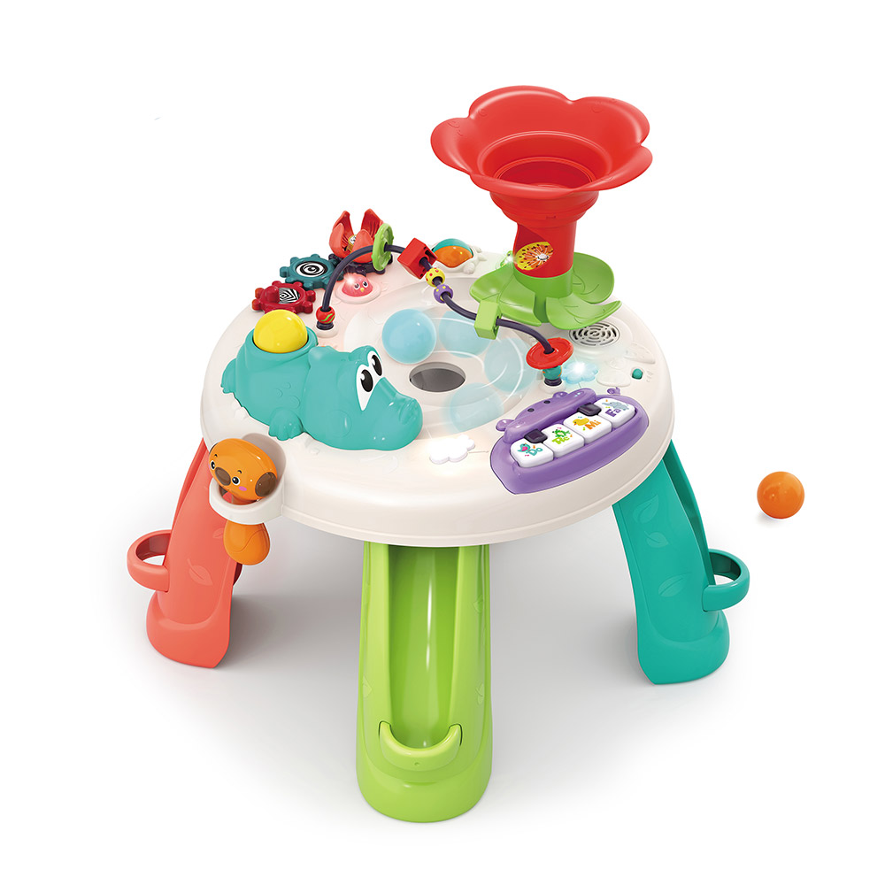 Музыкальный развивающий центр Hola Toys столик с лабиринтом, шестеренками и шариками
Музыкальный развивающий центр Hola Toys столик с лабиринтом, шестеренками и шариками