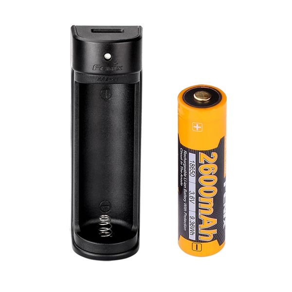 Зарядное устройство 2 в 1 Fenix ARE-X1 + акумулятор Fenix18650 (2600mAh)(1 канал, USB), комплект
Зарядное устройство 2 в 1 Fenix ARE-X1 + акумулятор Fenix18650 (2600mAh)(1 канал, USB), комплект