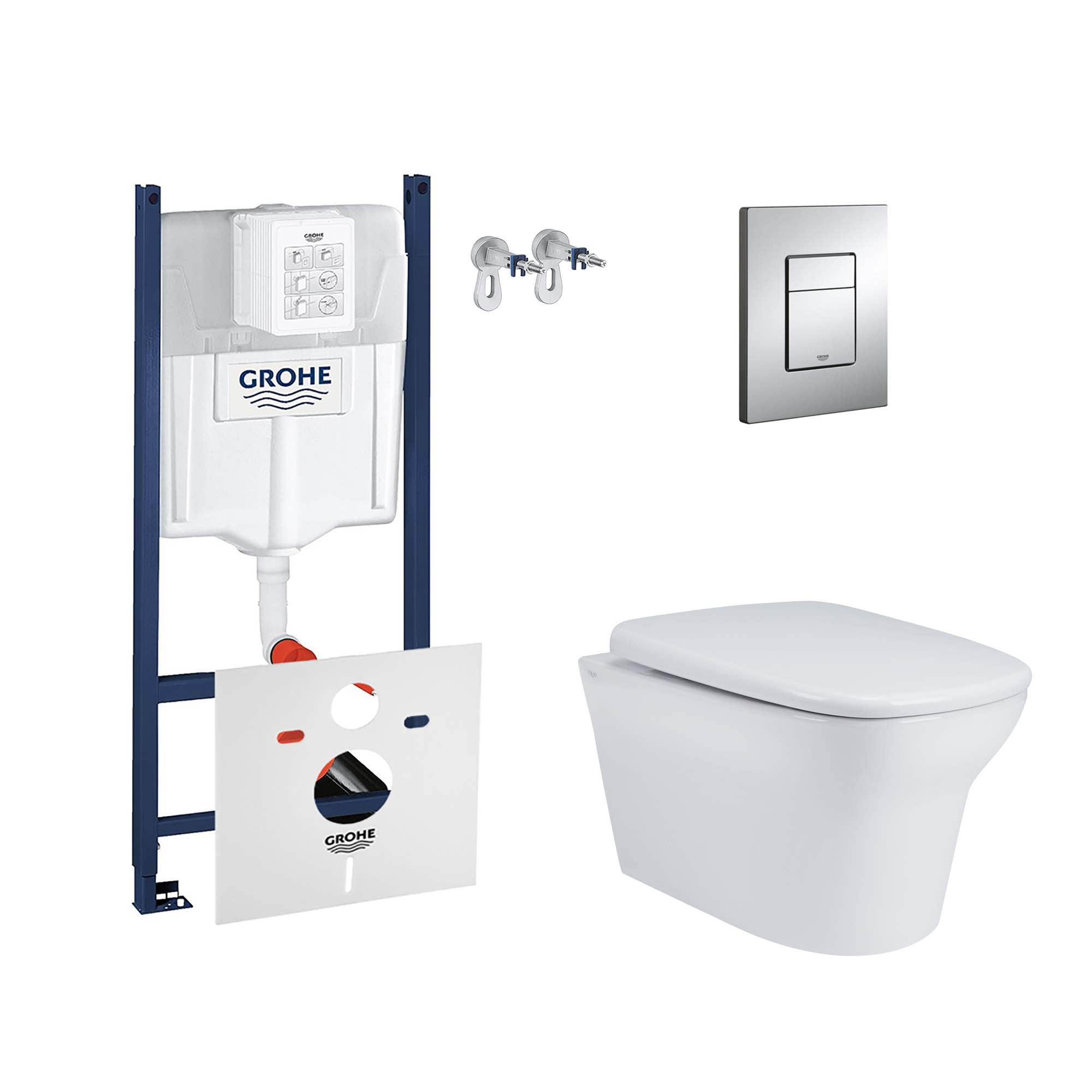 Набор инсталляция 4 в 1 Grohe Rapid SL 3884000G + унитаз с сиденьем Qtap Gemini QT25332614EW
Набор инсталляция 4 в 1 Grohe Rapid SL 3884000G + унитаз с сиденьем Qtap Gemini QT25332614EW
