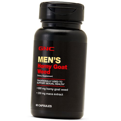 Экстракт Горянки и Корня Мака для мужского здоровья, Men's Horny Goat Weed, GNC 60капс (08120005)
Экстракт Горянки и Корня Мака для мужского здоровья, Men's Horny Goat Weed, GNC 60капс (08120005)