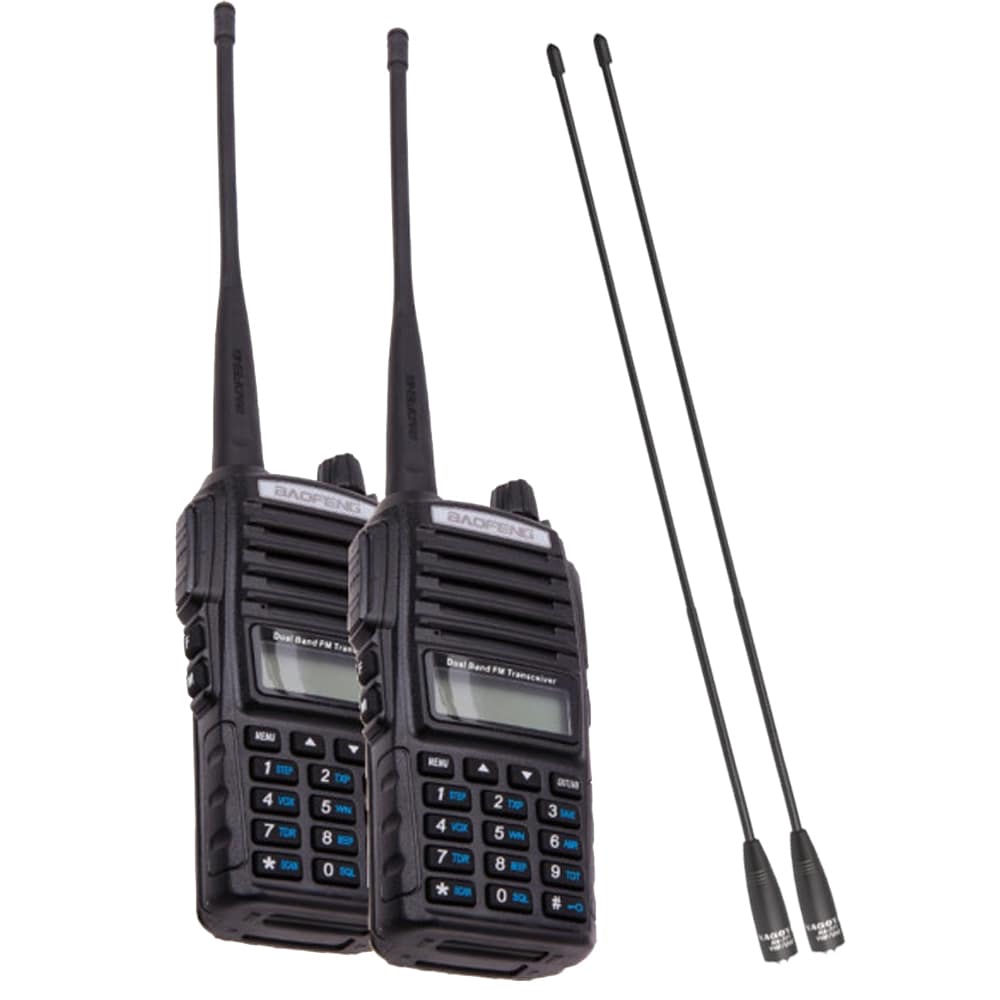 Рация Baofeng UV-82 Forest (5W, VHF/UHF, 136-174/400-480MHz, до 16км, 128 каналов, АКБ), 2шт, черная
Рация Baofeng UV-82 Forest (5W, VHF/UHF, 136-174/400-480MHz, до 16км, 128 каналов, АКБ), 2шт, черная