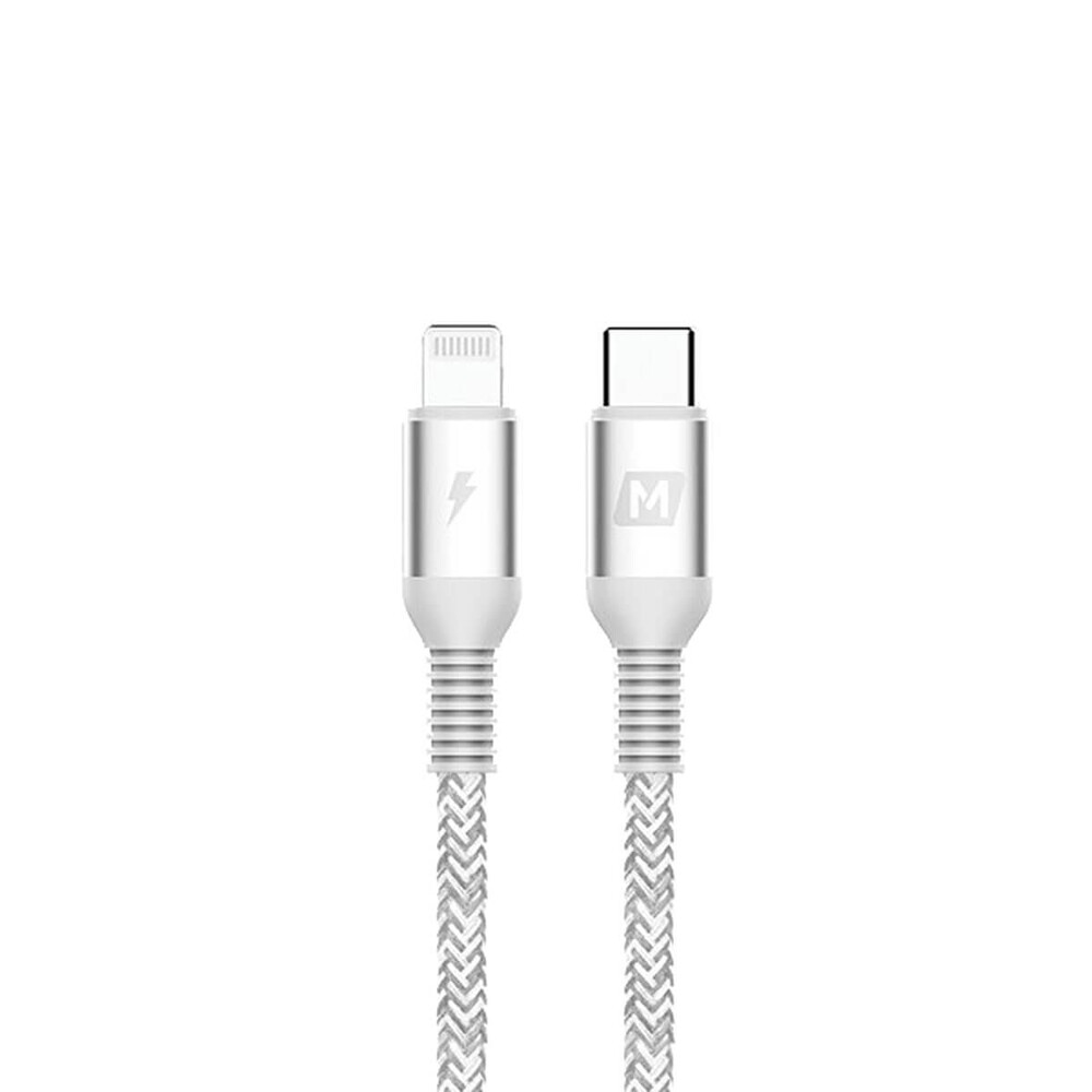 Кабель Momax (DL31) Elite Link Type C To Lightning Cable (Triple Braided) (1.2m) — Silver (Серебряный)
Кабель Momax (DL31) Elite Link Type C To Lightning Cable (Triple Braided) (1.2m) — Silver (Серебряный)