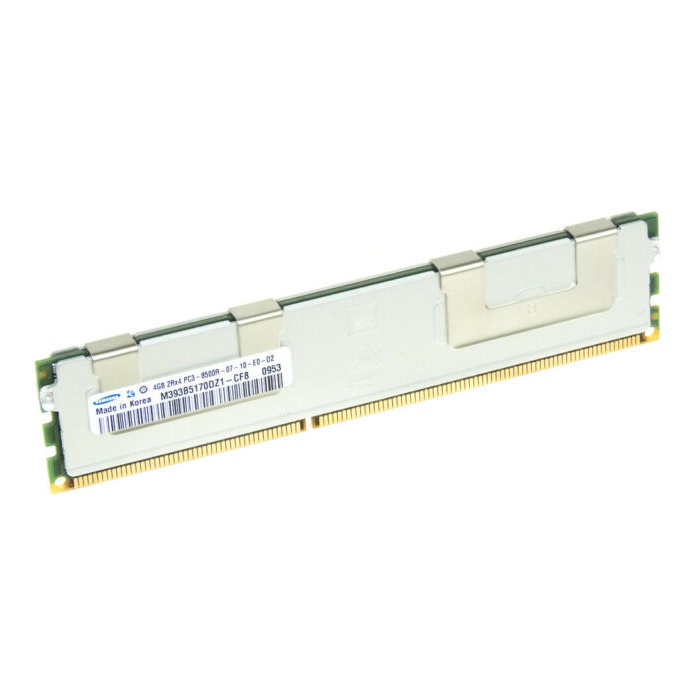 Серверная оперативная память Samsung 4GB DDR3 2Rx4 PC3-8500R HS (M393B5170DZ1-CF8, M393B5170FH0-CF8, M393B5170FHD-CF8, M393B5170EH1-CF8) / 2390 (M393B5170DZ1-CF8)
Серверная оперативная память Samsung 4GB DDR3 2Rx4 PC3-8500R HS (M393B5170DZ1-CF8, M393B5170FH0-CF8, M393B5170FHD-CF8, M393B5170EH1-CF8) / 2390 (M393B5170DZ1-CF8)