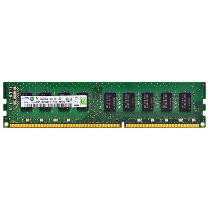 Серверная оперативная память Samsung 4GB DDR3 2Rx8 PC3L-10600E (M391B5273DH0-YH9 / M391B5273CH0-YH9) / 1782 (M391B5273DH0-YH9)
Серверная оперативная память Samsung 4GB DDR3 2Rx8 PC3L-10600E (M391B5273DH0-YH9 / M391B5273CH0-YH9) / 1782 (M391B5273DH0-YH9)