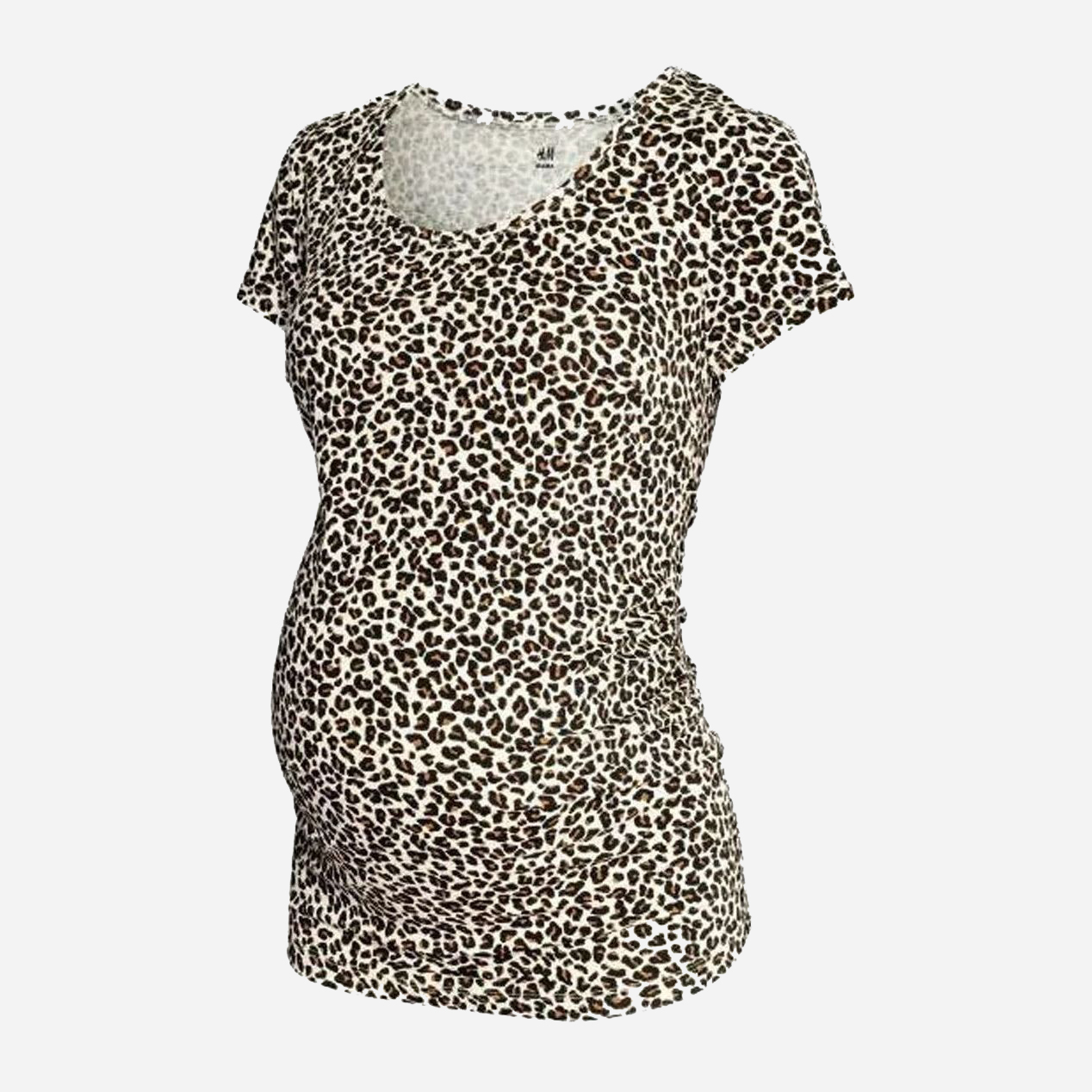 Футболка для беременных H&M 249165b23  Коричневая, Футболка для беременных H&M 249165b23 S Коричневая
