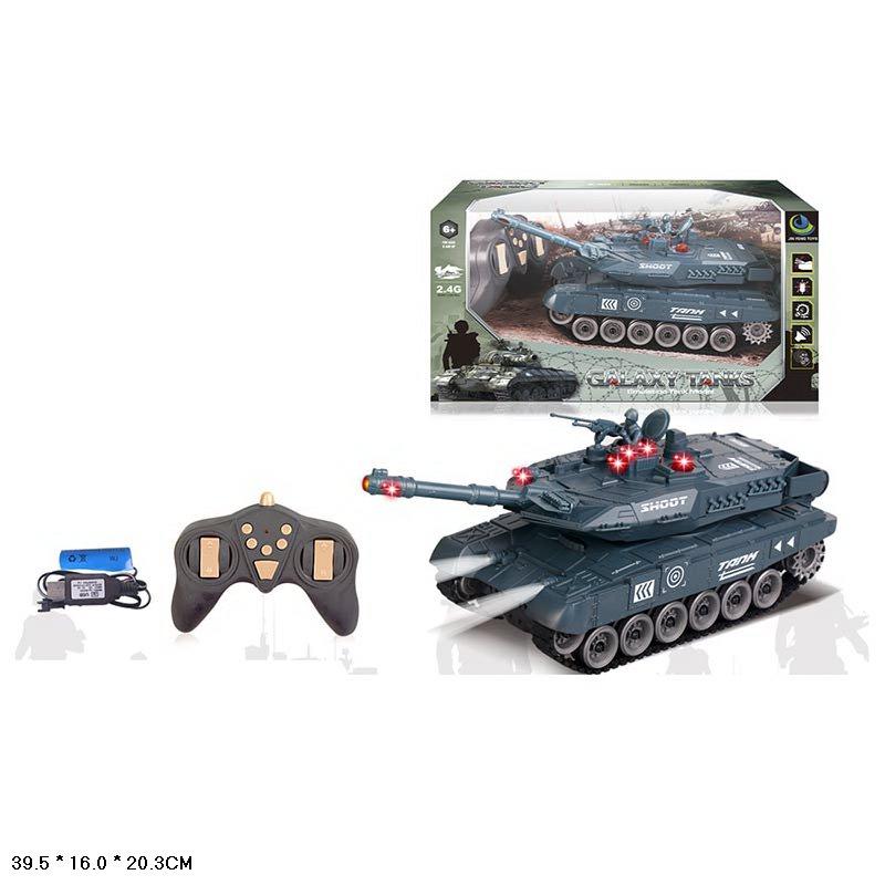 Танк на радиоуправлении A-Toys usb-зарядка, задний привод - игрушечная военная техника A-Toys
Танк на радиоуправлении A-Toys usb-зарядка, задний привод - игрушечная военная техника A-Toys