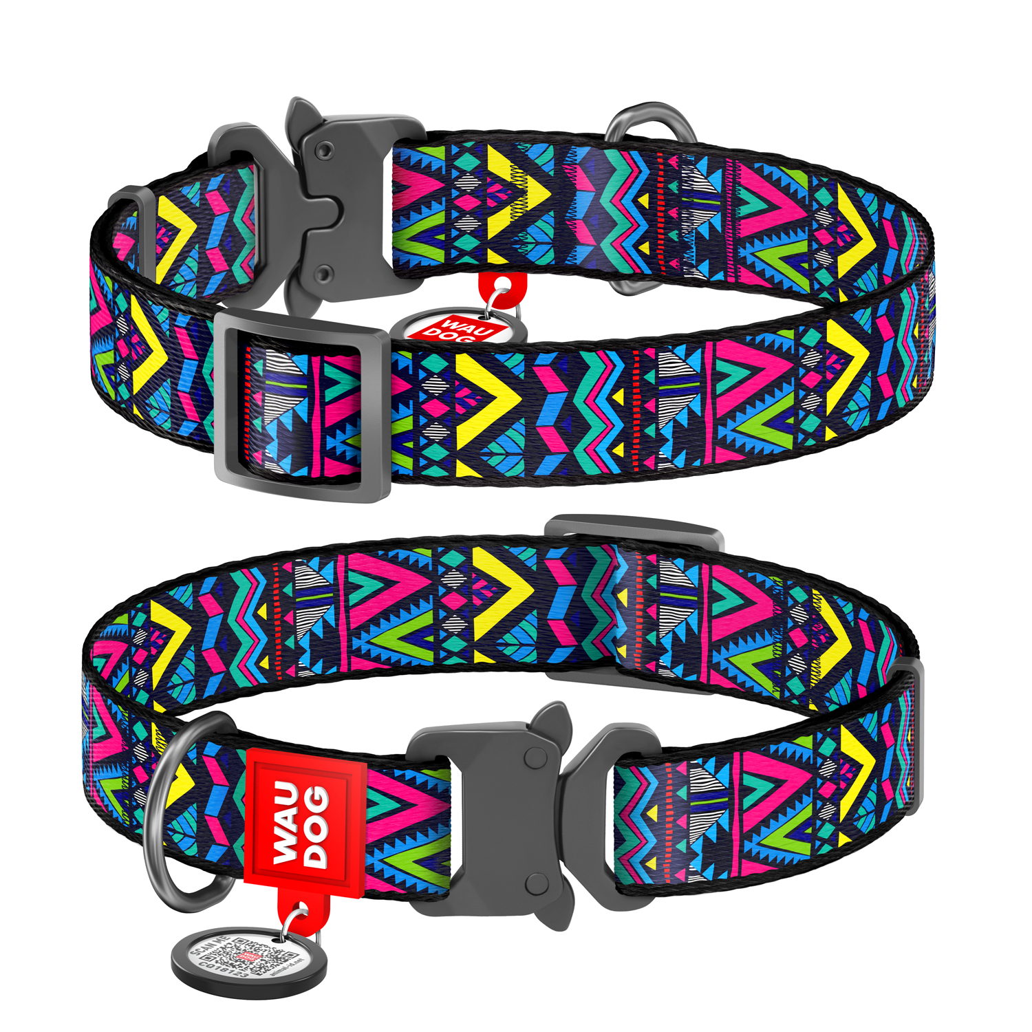 Ошейник WAUDOG Nylon с QR паспортом, рисунок "Инди" металлическая пряжка-фастекс 35-58 см 25 мм Разноцветный (5072)
Ошейник WAUDOG Nylon с QR паспортом, рисунок "Инди" металлическая пряжка-фастекс 35-58 см 25 мм Разноцветный (5072)