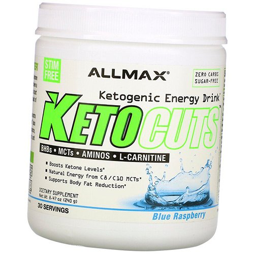 Кетогенный Энергетический Напиток, KetoCuts, Allmax Nutrition 240г Голубая малина (74134001)
Кетогенный Энергетический Напиток, KetoCuts, Allmax Nutrition 240г Голубая малина (74134001)
