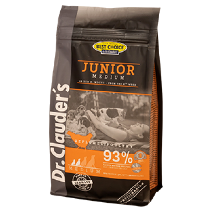 Сухой корм Dr.Clauder’s Best Choice Junior Medium для щенков маленьких и средних пород 12.5 кг
Сухой корм Dr.Clauder’s Best Choice Junior Medium для щенков маленьких и средних пород 12.5 кг