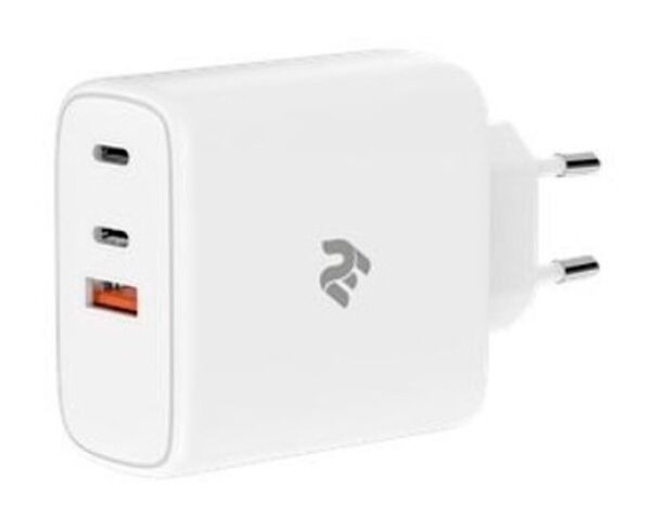 Сетевое зарядное устройство 2E Wall Charger GaN Type-C PD3.0 Dual, QC3.0, 65W - White
Сетевое зарядное устройство 2E Wall Charger GaN Type-C PD3.0 Dual, QC3.0, 65W - White