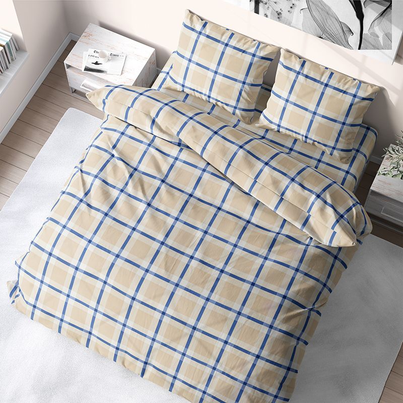 Комплект постельного белья из бязиTime Textile Клеточка евро Бежевый TT174611-e 50х70
Комплект постельного белья из бязиTime Textile Клеточка евро Бежевый TT174611-e 50х70